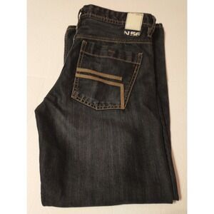 Helix Jeans N56 Men's Loose‎ Straight 32 X 29 Whiskered